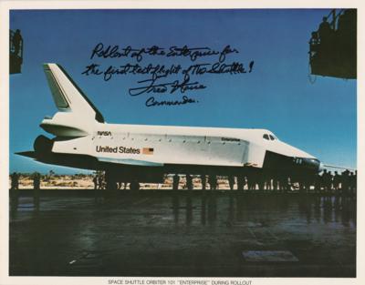 Lot #3537 Fred Haise Signed Photograph - Image 1