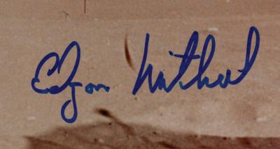 Lot #3356 Edgar Mitchell Signed Oversized Photograph - Image 2