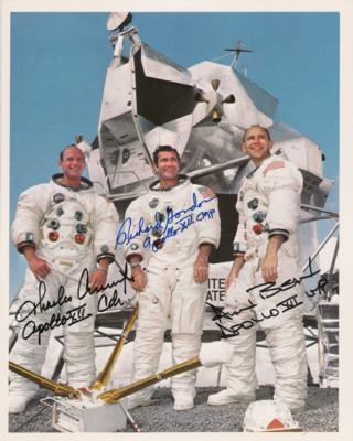 Lot #3276 Apollo 12 Signed Photograph
