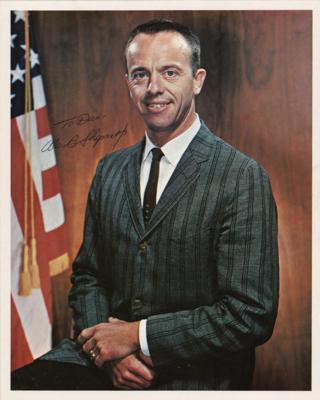 Lot #3061 Alan Shepard Signed Photograph