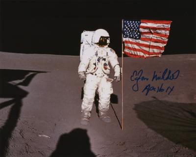 Lot #3359 Edgar Mitchell Signed Photograph - Image 1