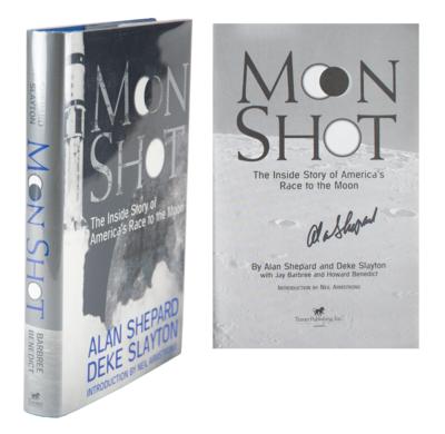Lot #3368 Alan Shepard Signed Book