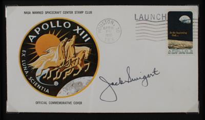 Lot #3307 Apollo 13 Signed Astronaut and Mission Control Display - Image 2