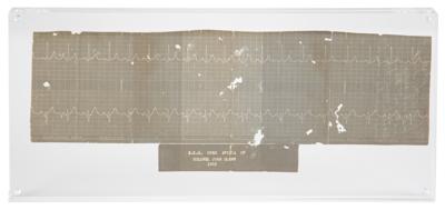 Lot #3043 John Glenn's Mercury-Atlas 6 EKG Printout