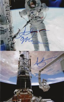 Lot #3542 Story Musgrave (2) Signed Photographs - Image 1
