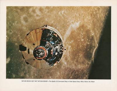 Lot #3181 Apollo 10 Oversized NASA Lithograph - Image 1