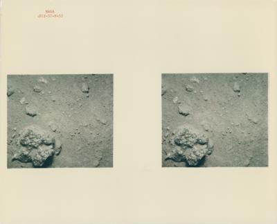 Lot #3281 Apollo 12: Lunar Surface Original Vintage NASA Photograph - Image 1