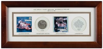 Lot #3209 Apollo 11 Flown Artifact Display