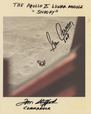 Lot #3183 Apollo 10: Cernan and Stafford Signed Photograph