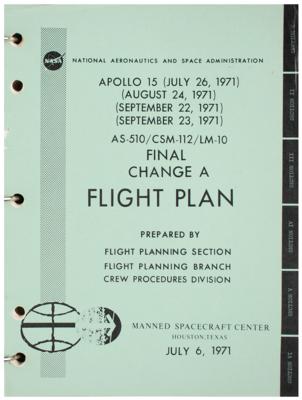 Lot #3371 Apollo 15 Lot of (6) NASA Manuals and Releases: Complete and Incomplete - Image 5