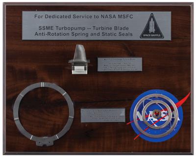 Lot #3576 STS-97 Flown SSME Turbine Blade Presentation