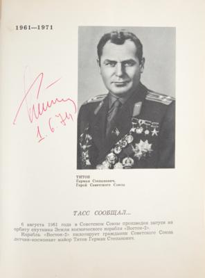 Lot #3591 Cosmonauts Signed Book with (31) Signatures - Image 3