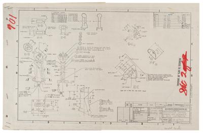 Lot #3092 Project Gemini: Film Reel, Report, and Hand Controller Blueprint - Image 2