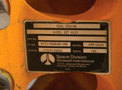Lot #3567 Space Shuttle Main Wheel and Tire Assembly - Image 8