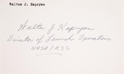 Lot #3175 Apollo 10 Signed Peanuts Book and Walter Kapryan Signature - Image 3