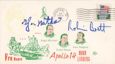 Lot #3362 Edgar Mitchell Signed Cover - Image 1