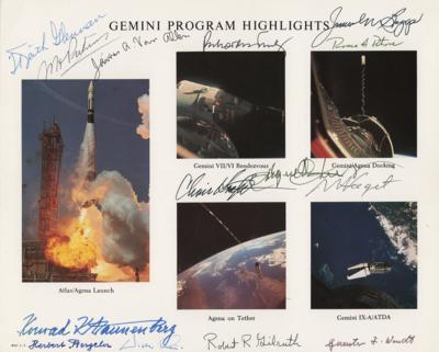 Lot #3509 NASA Administrators and Space Scientists Multi-Signed Photograph