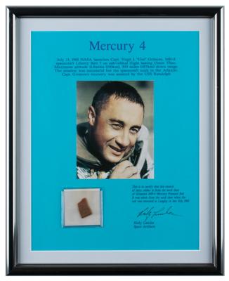Lot #3046 Liberty Bell 7: Flown Section of Neck Dam from Gus Grissom's MR-4 Pressure Suit