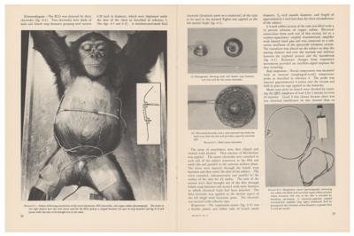Lot #3054 Project Mercury: Report on Orbital Chimpanzee Flights - Image 2