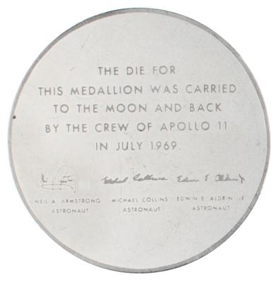 Lot #3242 Apollo 11 Medallion - Image 2