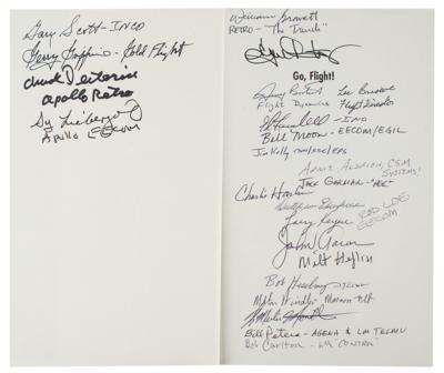 Lot #3504 Mission Control Multi-Signed Book - Image 2