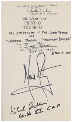 Lot #3203 Apollo 11 Signed Book - Image 2