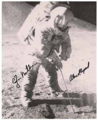 Lot #3348 Apollo 14: Shepard and Mitchell Signed Photograph
