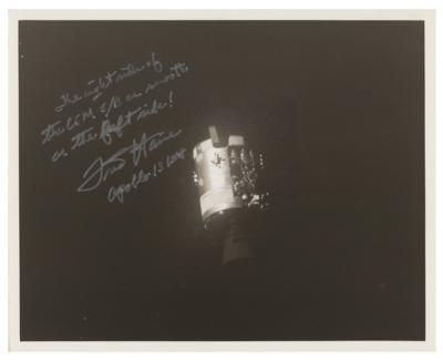 Lot #3334 Apollo 13: Fred Haise Signed Photograph - Image 1