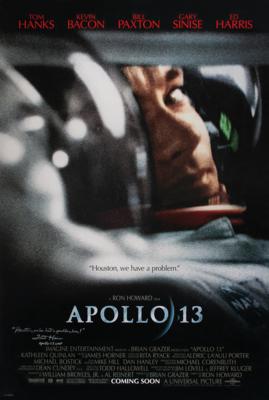 Lot #3310 Fred Haise Signed Apollo 13 Movie Poster