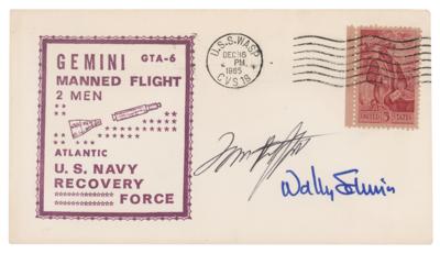 Lot #3087 Gemini 6 Signed Cover - Image 1