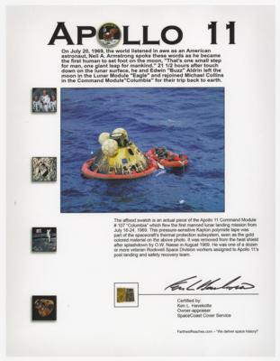 Lot #3241 Apollo 11 Kapton Foil [Attested to as Flown by Ken Havekotte] - Image 1