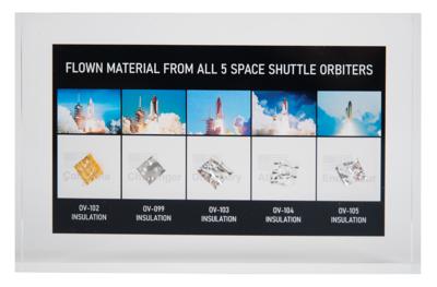 Lot #3550 Space Shuttle Flown Insulation Swatches - Image 3