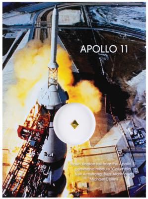 Lot #3240 Apollo 11 Flown Kapton Foil - Image 1