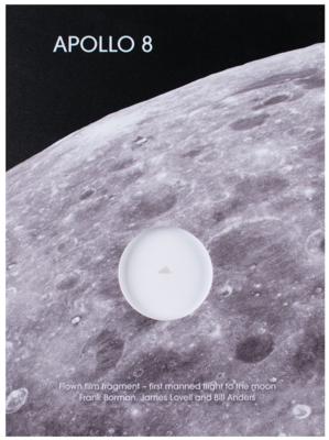 Lot #3155 Apollo 8 Flown Film Fragment
