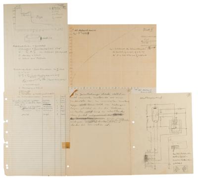 Lot #3638 Hans Hosenthien Handwritten Papers - Image 1