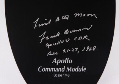 Lot #3628 Frank Borman Signed Apollo Command Module Model - Image 3