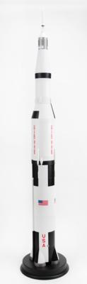 Lot #3629 Frank Borman Signed Saturn V Rocket Model - Image 3