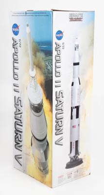 Lot #3629 Frank Borman Signed Saturn V Rocket Model - Image 5