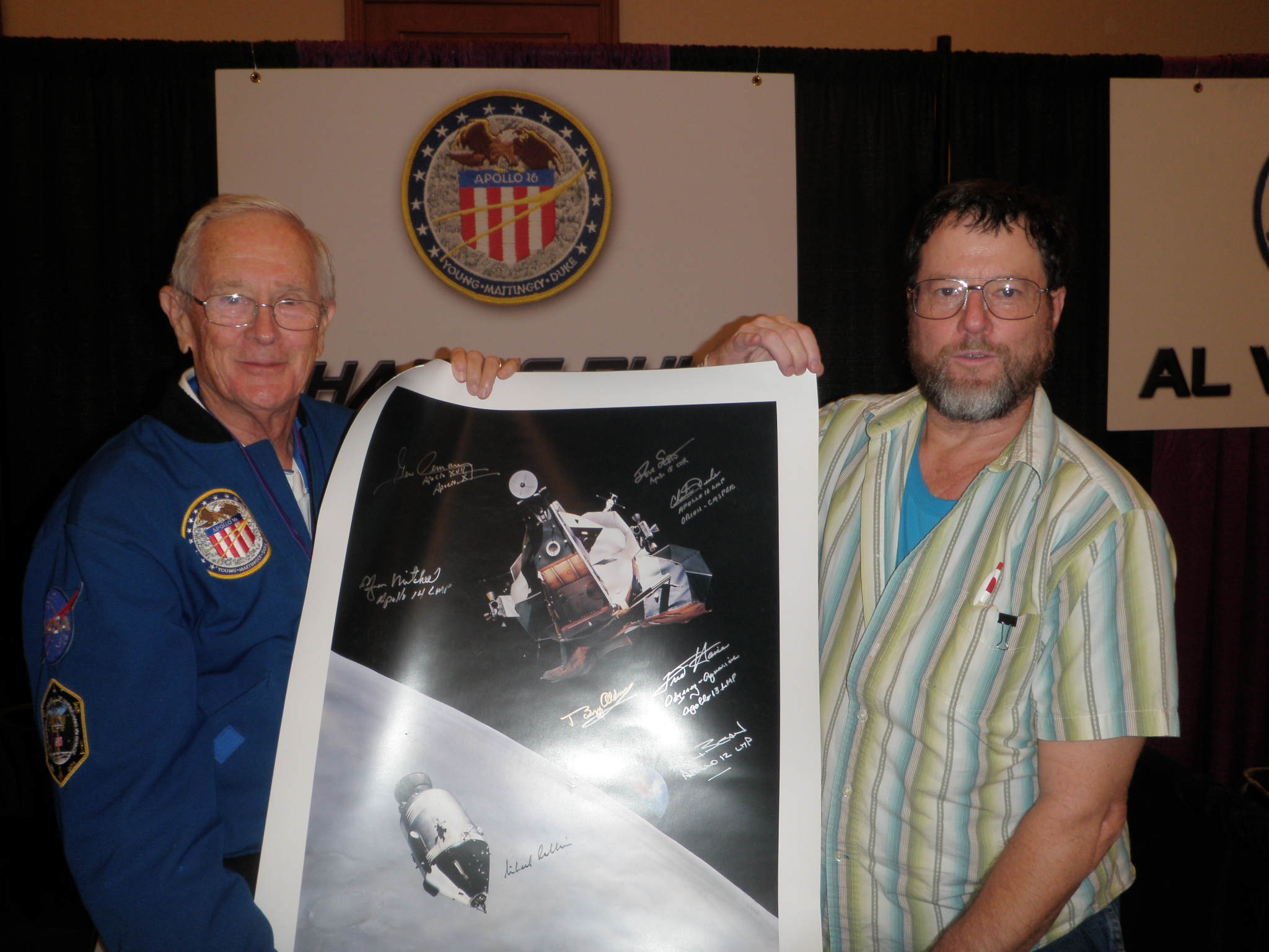 Lot #3469 Apollo Astronauts Signed Print - Image 4
