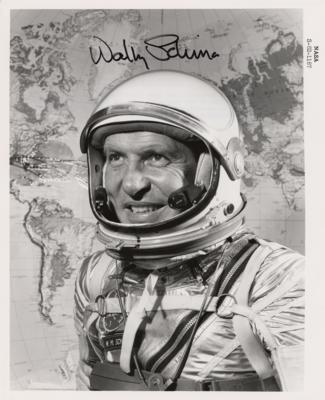 Lot #3058 Wally Schirra Signed Photograph - Image 1