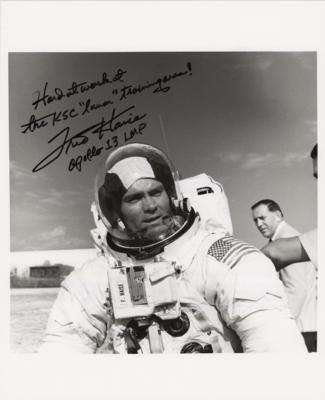 Lot #3335 Fred Haise Signed Photograph - Image 1