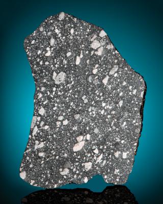 Lot #3717 NWA 12427 Lunar Meteorite Slice