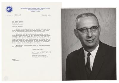 Lot #3498 Kenneth Kleinknecht Signed Photograph and Typed Letter Signed - Image 1