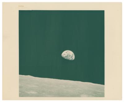 Lot #3152 Apollo 8 Original 'Type 1' Earthrise Photograph