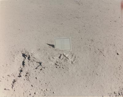 Lot #3391 Apollo 15 Oversized 'Fallen Astronaut' Photograph