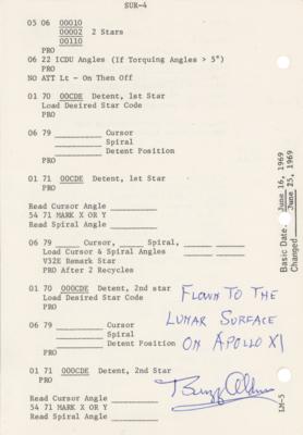Lot #3200 Buzz Aldrin's Apollo 11 Flown LM Lunar