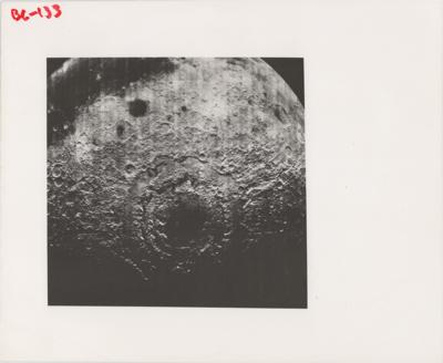 Lot #3662 Lunar Orbiter 'Dark Side of the Moon' Photograph
