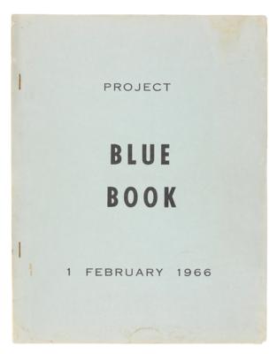 Lot #3666 USAF 'Project Blue Book' UFO Report