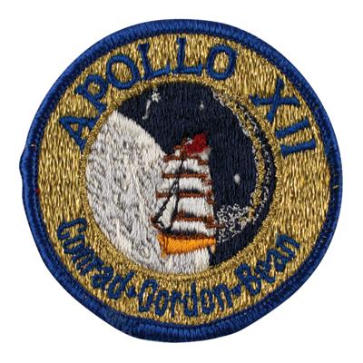 Lot #3720 Apollo 12 Cape Kennedy Medals Patch