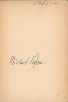 Lot #353 Michael Pupin Signed Book - Image 2